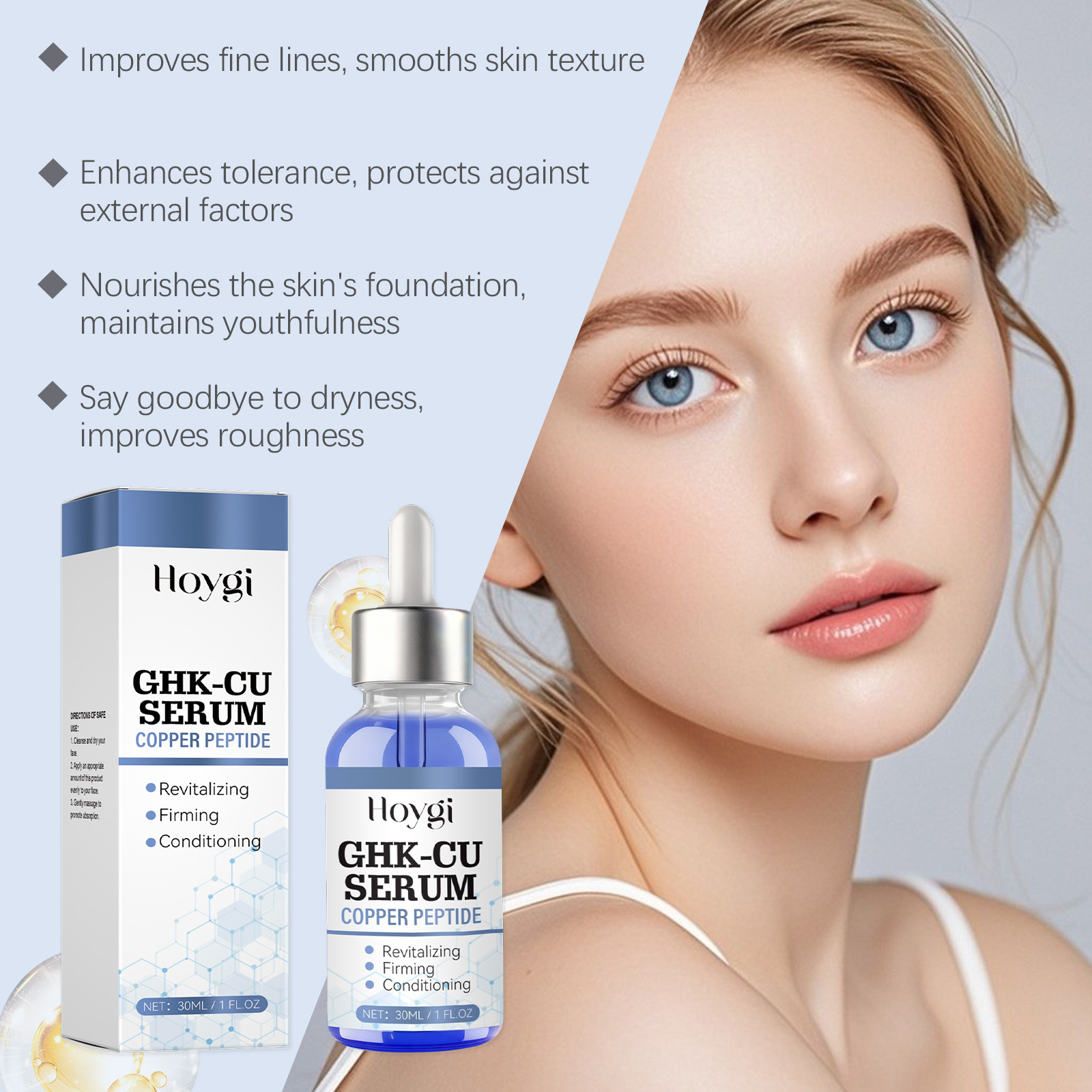 30ml Copper Peptide Serum GHK- - Luxury Skincare Brands review and price
